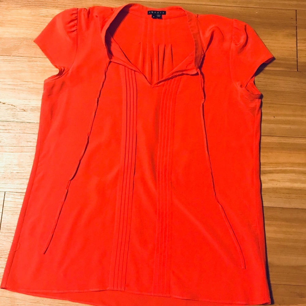 Orange/Pink Theory Blouse